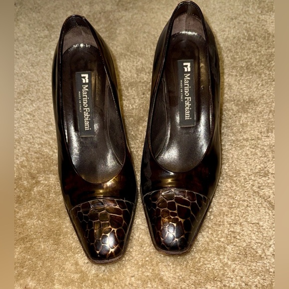 Marino Fabiani Shoes - Marino Fabiani - made in Italy - Women's Brown Heels​ - size 7